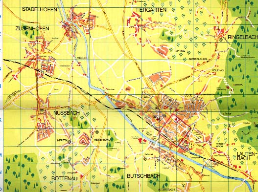 Oberkirch map