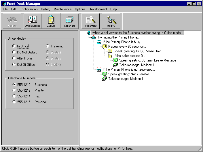 [FDM main screen]